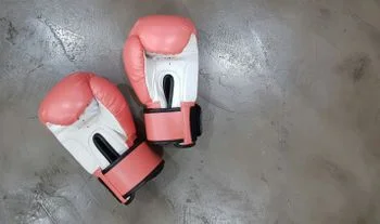 Boxing gloves.