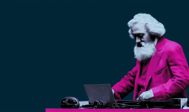 karl marx as a trader
