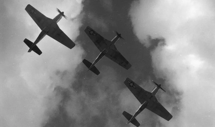 some planes on a raid