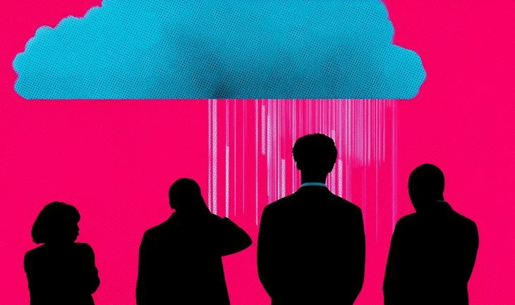 silhouettes of quant graduates