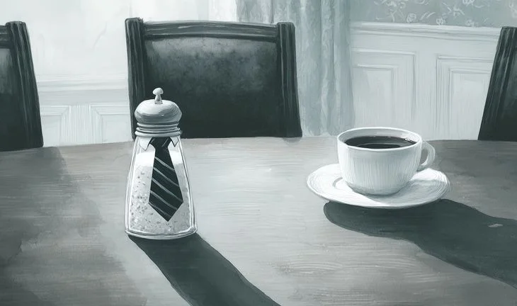 salt and coffee