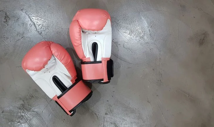 Boxing gloves.
