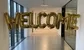 Balloons that say welcome 